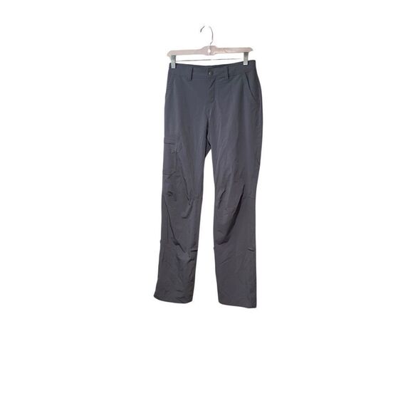 REI co-op women’s roll tab cuff hiking pants, gray convertible S/0 - Picture 1 of 7